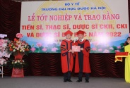 Đại học Dược Hà Nội tổ chức Lễ Tốt nghiệp và trao bằng Tiến sĩ, Thạc sĩ, Dược sĩ chuyên khoa cấp II, Dược sĩ chuyên khoa cấp I, Dược sĩ Đại học năm 2022