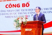 Công bố Quyết định công nhận Chủ tịch Hội đồng trường Trường Cao đẳng Dược Trung ương Hải Dương nhiệm kỳ 2020–2025 Công bố Quyết định công nhận Chủ tịch Hội đồng trường Trường Cao đẳng Dược Trung ương Hải Dương nhiệm kỳ 2020–2025