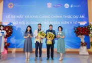 KHAI GIẢNG CHÍNH THỨC DỰ ÁN “CƠ HỘI AI DÀNH CHO NHÂN VIÊN Y TẾ” VÀ LỚP TẬP HUẤN “ỨNG DỤNG TRÍ TUỆ NHÂN TẠO DÀNH CHO NHÂN VIÊN Y TẾ TẠI HÀ NỘI” KHAI GIẢNG CHÍNH THỨC DỰ ÁN “CƠ HỘI AI DÀNH CHO NHÂN VIÊN Y TẾ” VÀ LỚP TẬP HUẤN “ỨNG DỤNG TRÍ TUỆ NHÂN TẠO DÀNH CHO NHÂN VIÊN Y TẾ TẠI HÀ NỘI”