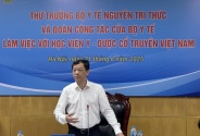 Tiếp tục đổi mới, đẩy mạnh ứng dụng công nghệ trong đào tạo nhân lực y dược học cổ truyền chất lượng cao Tiếp tục đổi mới, đẩy mạnh ứng dụng công nghệ trong đào tạo nhân lực y dược học cổ truyền chất lượng cao