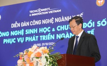 Diễn đàn Công nghệ ngành y tế: Công nghệ sinh học và chuyển đổi số phục vụ phát triển ngành y tế