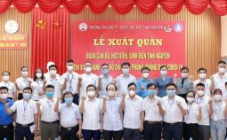 Hơn 300 tình nguyện viên Y Dược Thái Nguyên vào TPHCM chống dịch