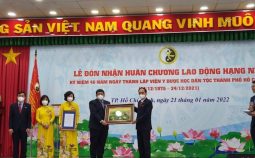 Viện Y dược học dân tộc Thành phố Hồ Chí Minh đón nhận huân chương lao động hạng nhất và Quyết định Cấp giấy chứng nhận thực hành tốt thử thuốc trên lâm sàng (GCP)