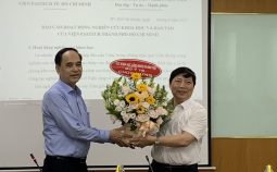 Cục Khoa học công nghệ và Đào tạo làm việc với Viện Pastuer Tp Hồ Chí Minh