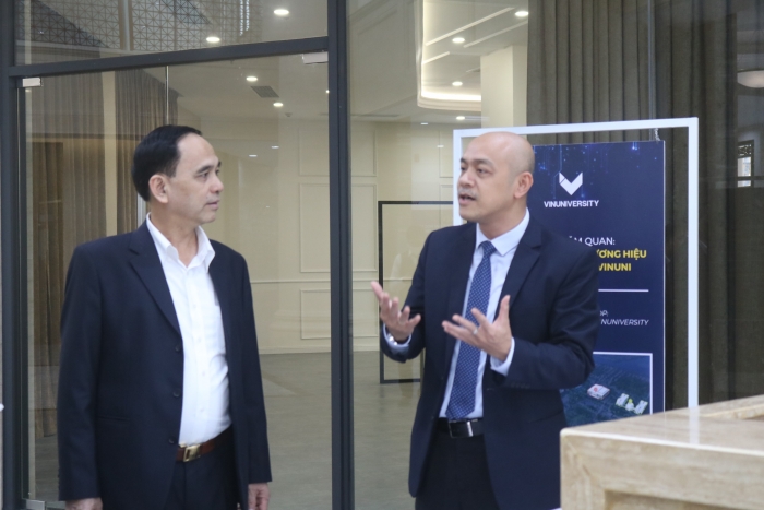 Cục Khoa học công nghệ và Đào tạo làm việc với trường Đại học VinUni