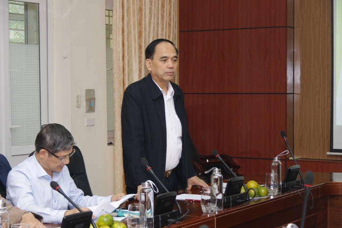 Cục Khoa học công nghệ và Đào tạo làm việc với Viện Kiểm định Quốc gia và Sinh phẩm y tế