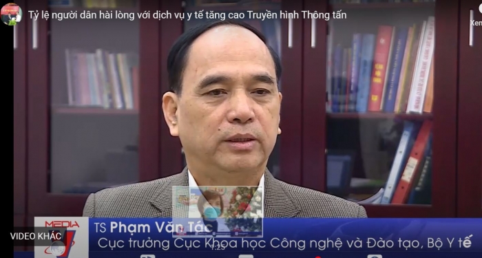 Truyền hình thông tấn: Tỷ lệ người dân hài lòng với dịch vụ y tế tăng cao