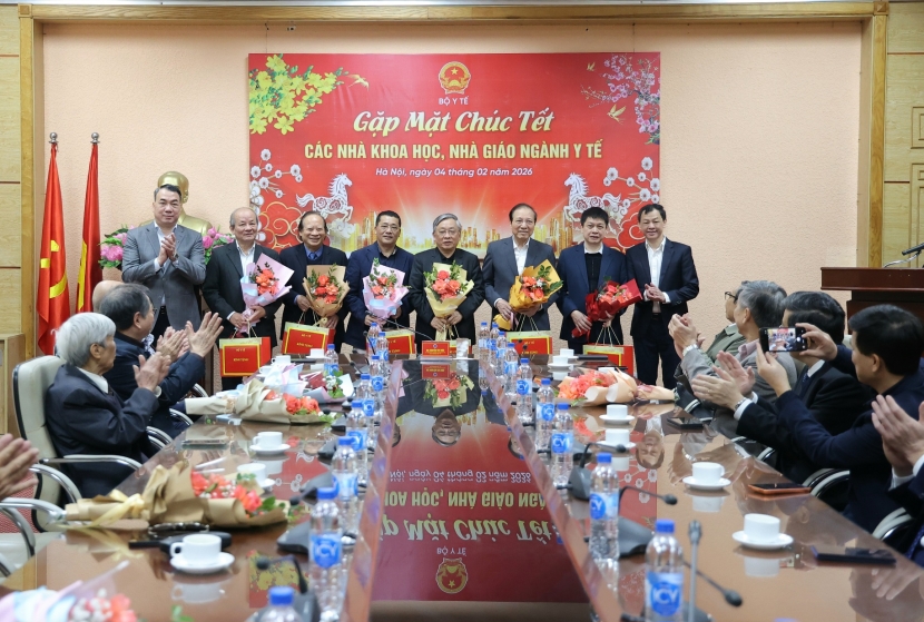 Bộ Y tế gặp mặt, chúc Tết các nhà khoa học, nhà giáo Hội đồng Đạo đức trong nghiên cứu y sinh học Quốc gia phía Bắc