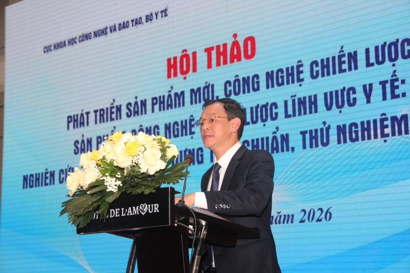 Thứ trưởng Nguyễn Tri Thức: Mạnh dạn thí điểm, đưa nhanh thành tựu khoa học công nghệ vào khám chữa bệnh